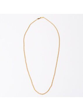 Chrome Hearts 22k Roll Chain Necklace Weight 51.5